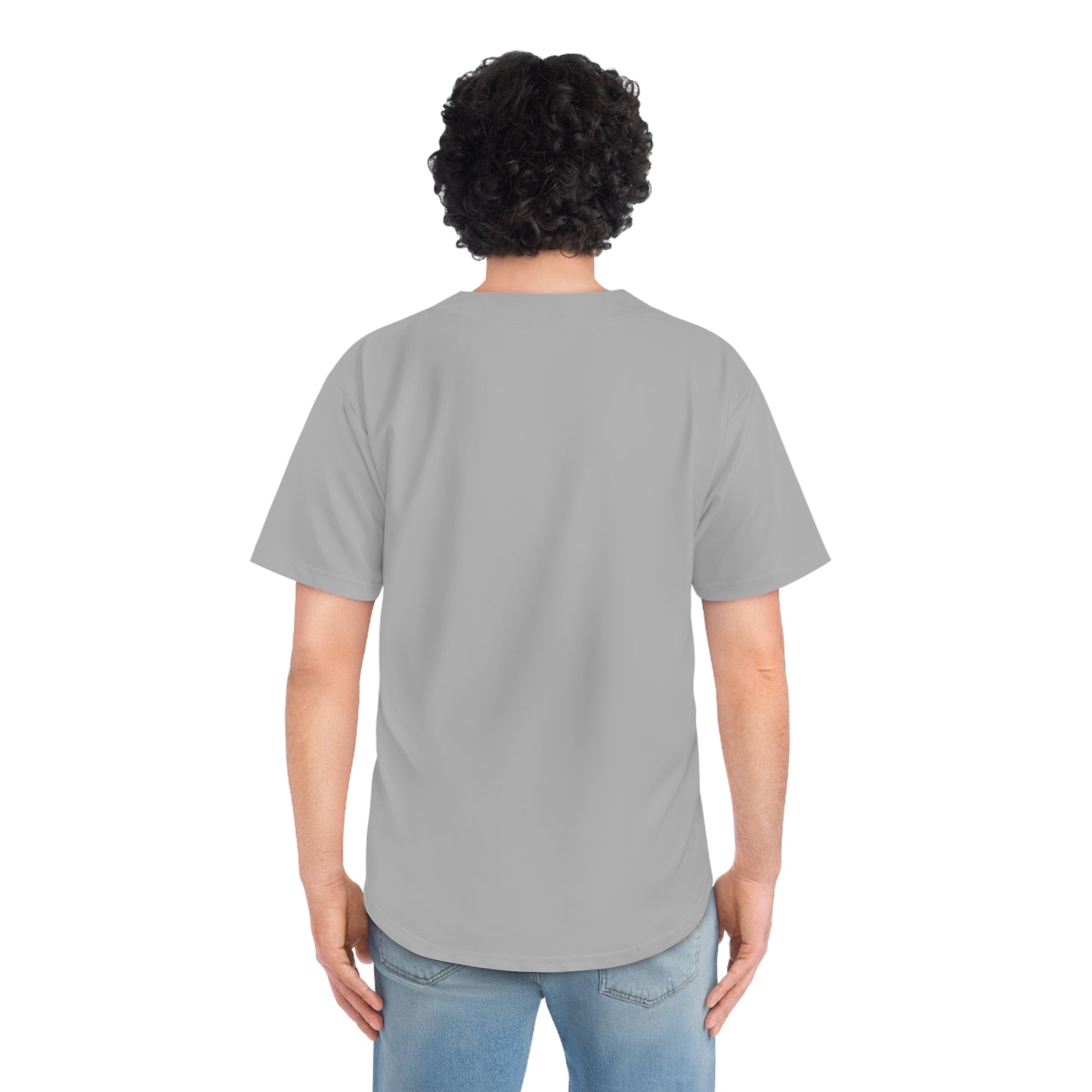 GREY BASEBALL JERSEY