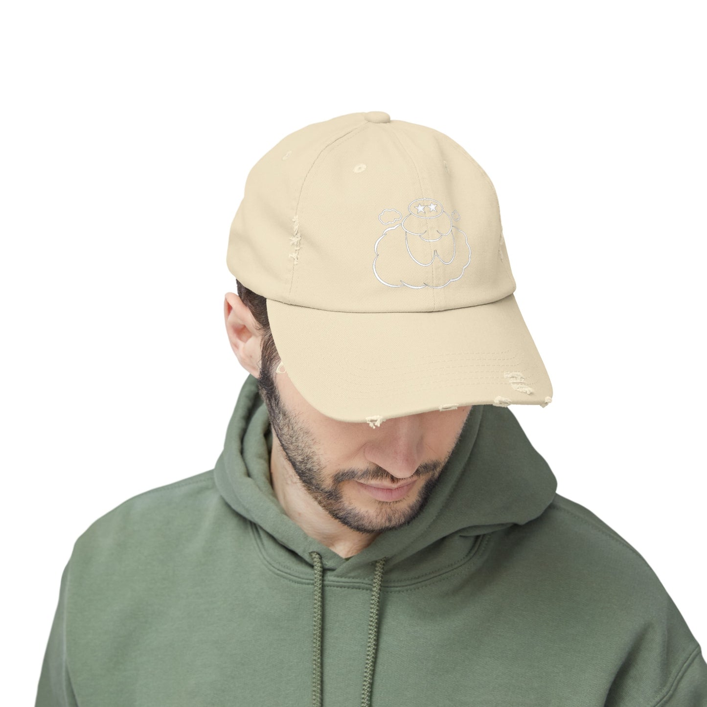 BEIGE GHOST CAP