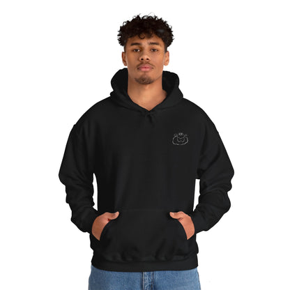 BLACK GHOST HOODIE