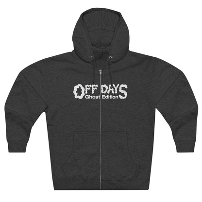 DARK GREY GHOST ZIP UP