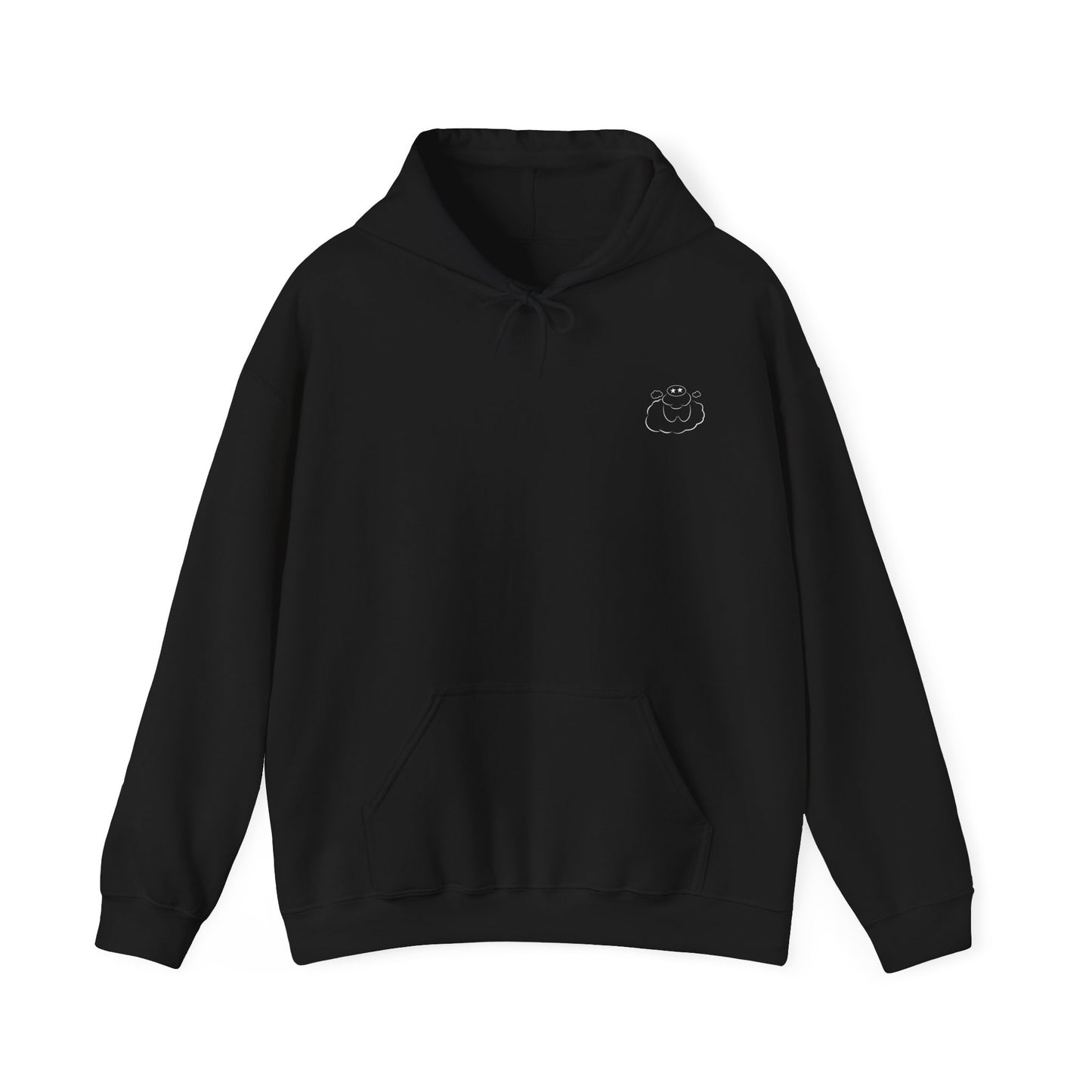 BLACK GHOST HOODIE