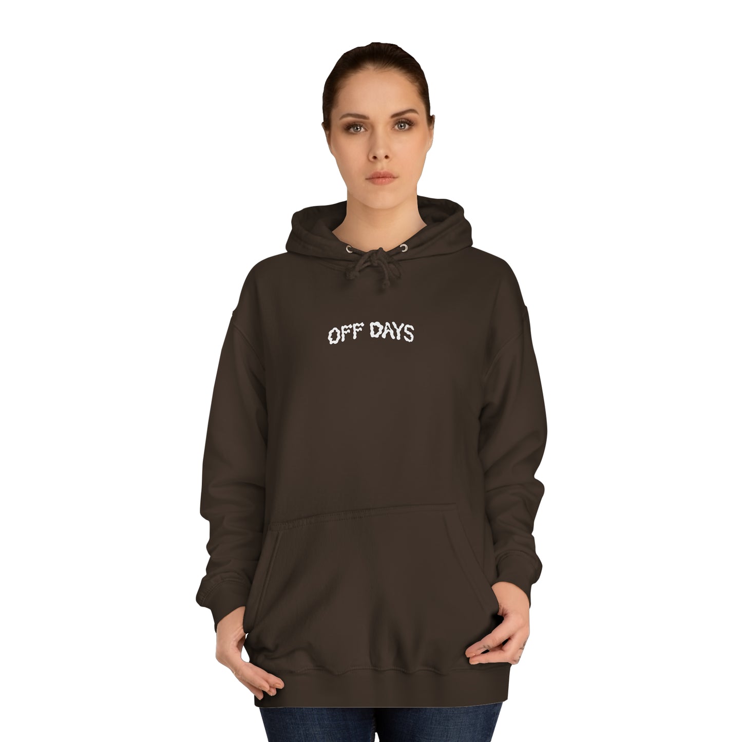 BROWN GHOST HOODIE