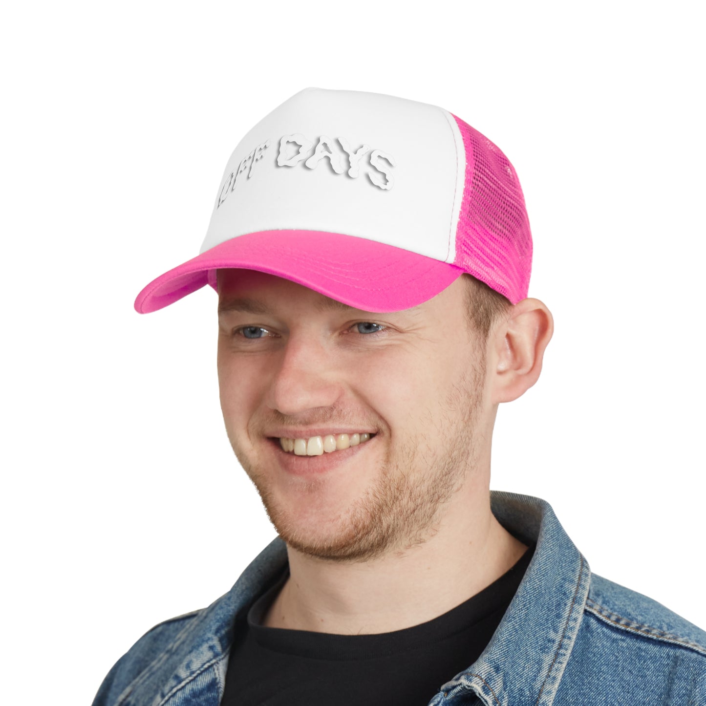 PINK MESH CAP