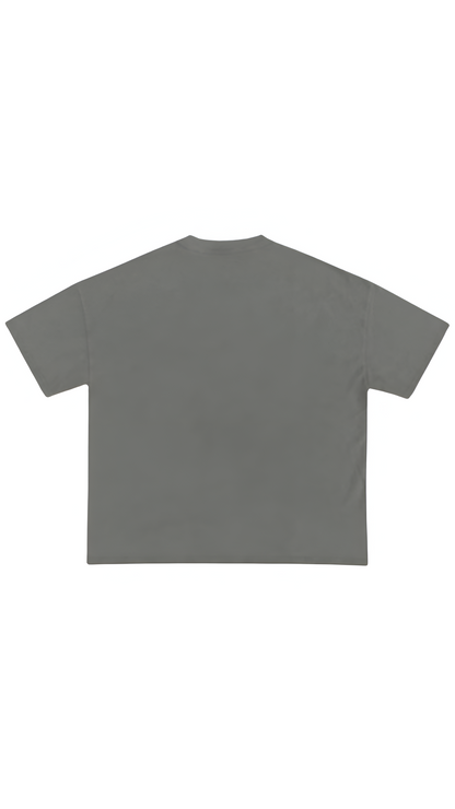 GREY CIRC TEE