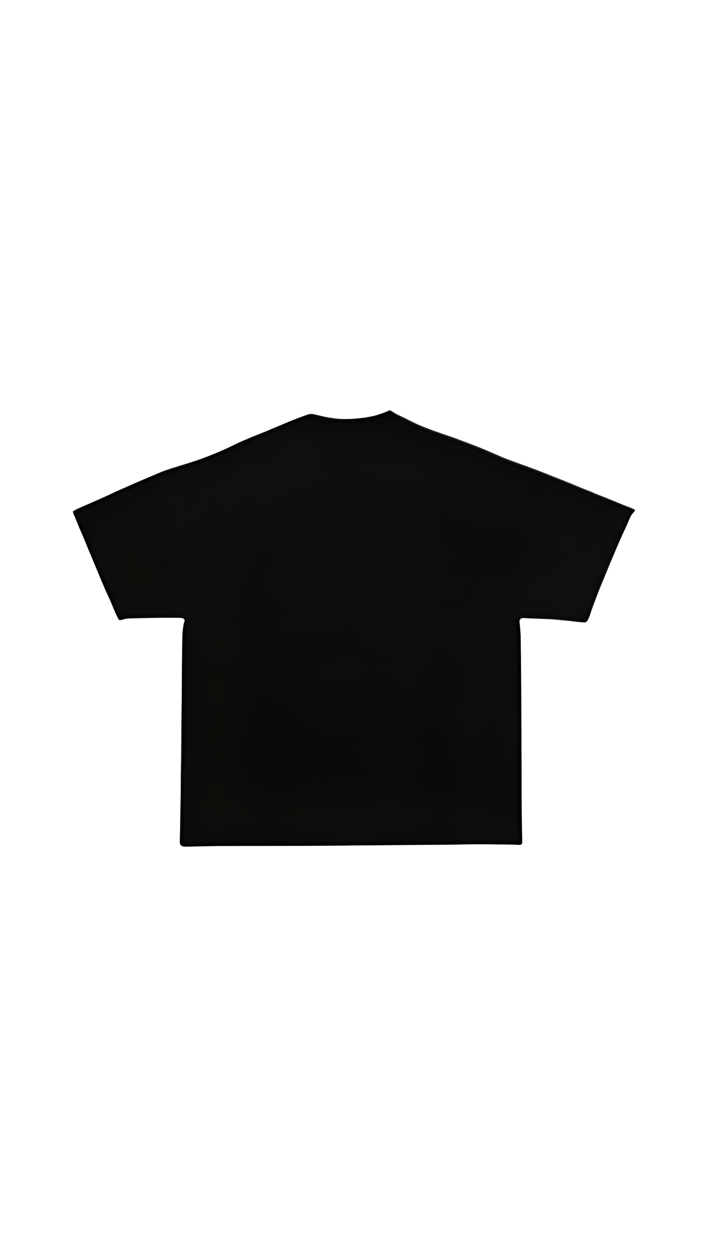 BLACK CIRC TEE