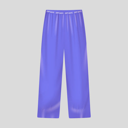 Blue pyjama combo, short-sleeved shirt with bottoms